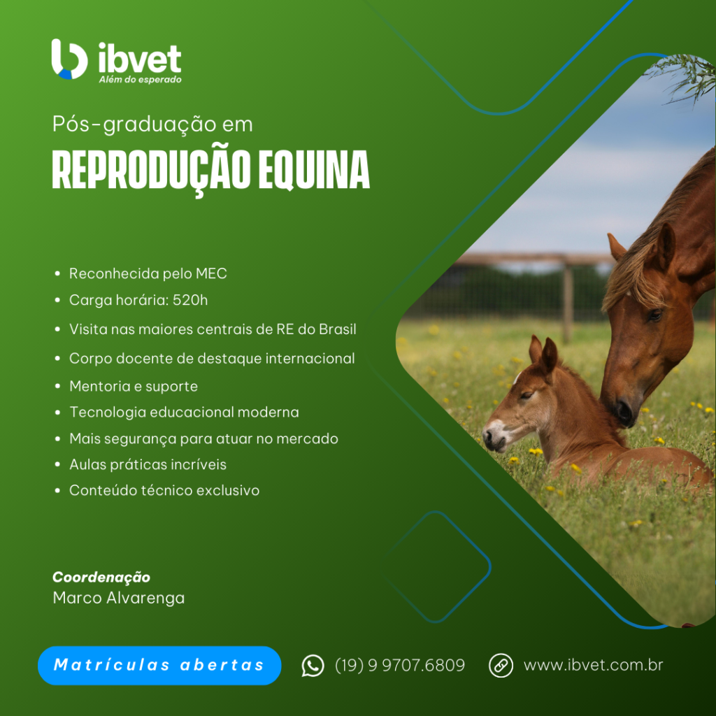 Pós-graduação em Reprodução Equina do IBVET