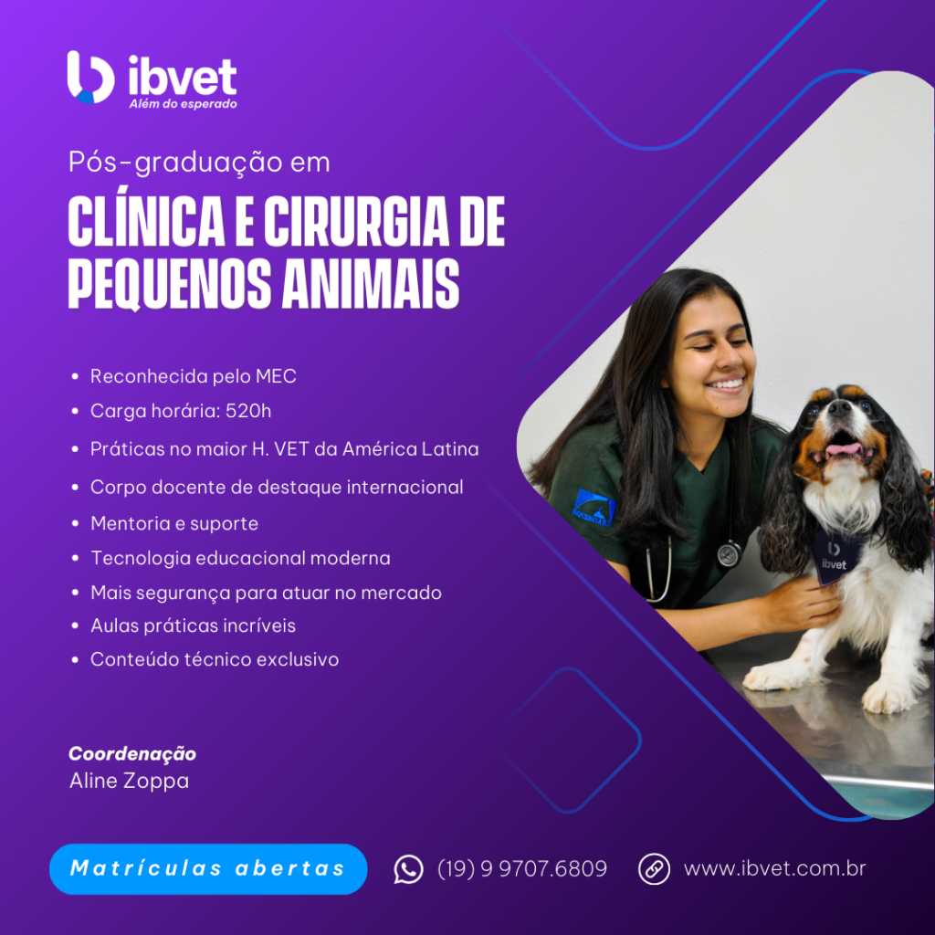 Pós-graduação em Clínica e Cirurgia de Pequenos Animais